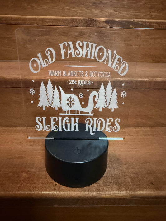 Sleigh Rides - USB Nite Light