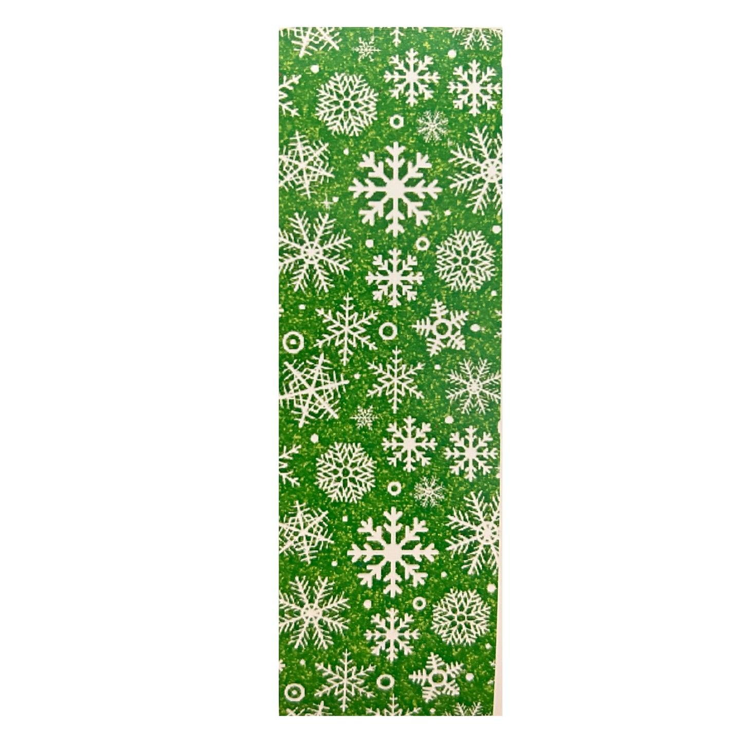 Green Snowflakes Pen Wrap