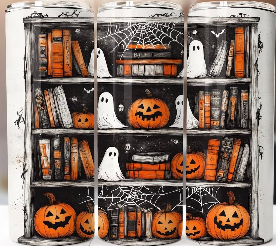 Spooky Books Tumbler- Tumbler of the Month