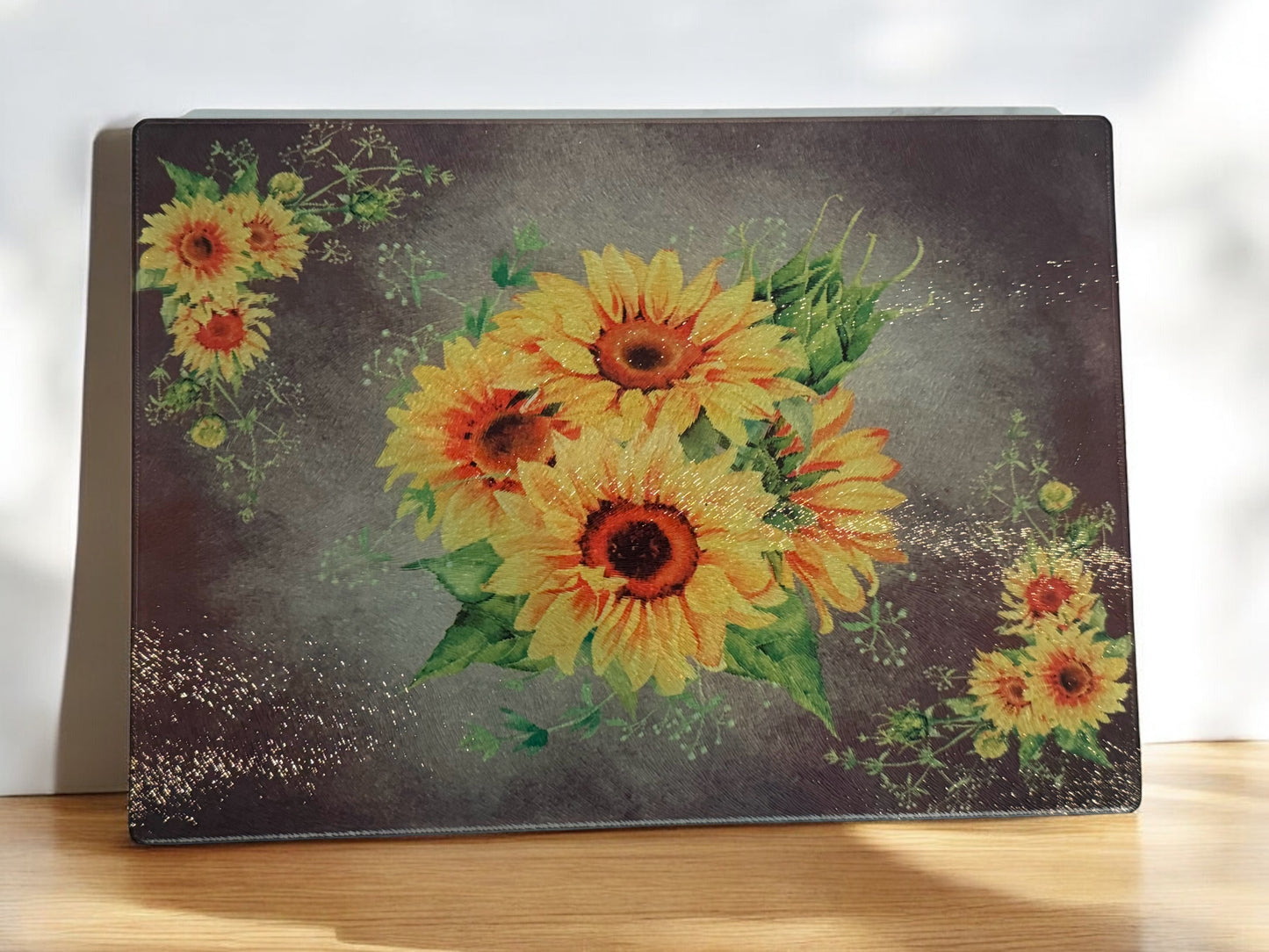 Simply Sunflower Cutting Board