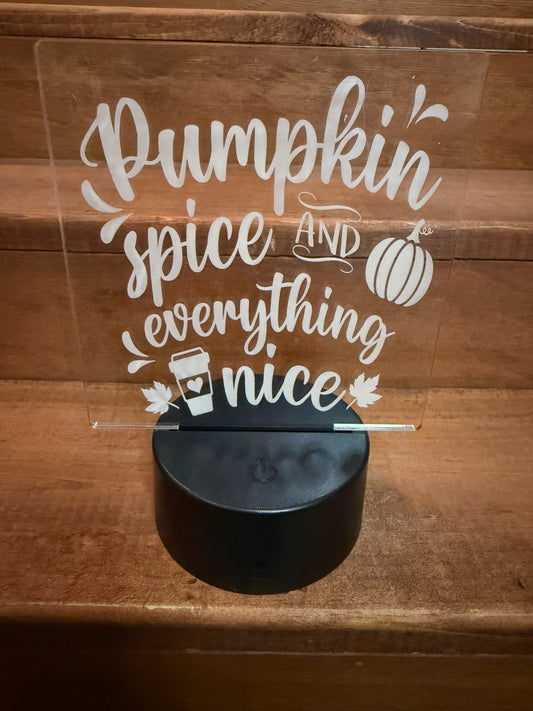 Pumpkin Spice - USB Nite Light