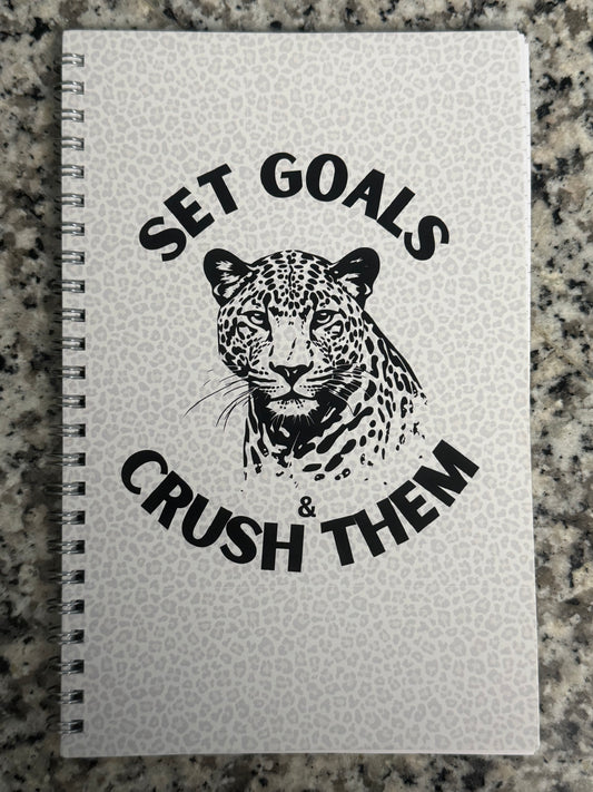 Set Goals & Crush Them Notebook