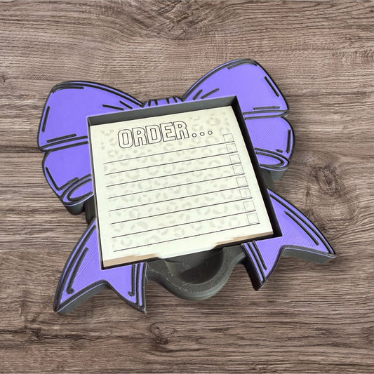 Bow Post It Holder