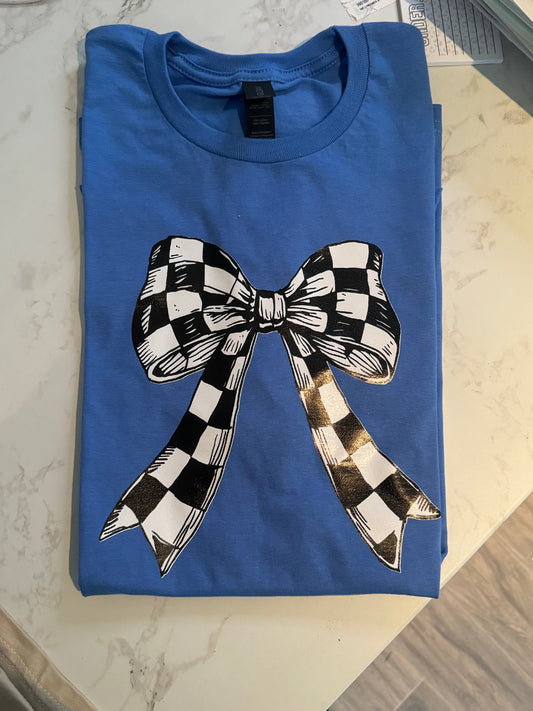 Checker Bows Vinyl