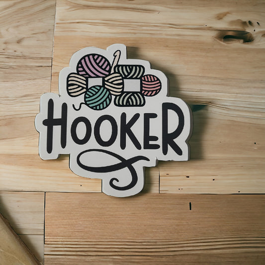 Hooker Sticker