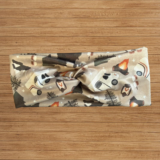 Camping Twisty- Headband