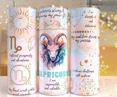 Zodiac Tumbler- Capricorn