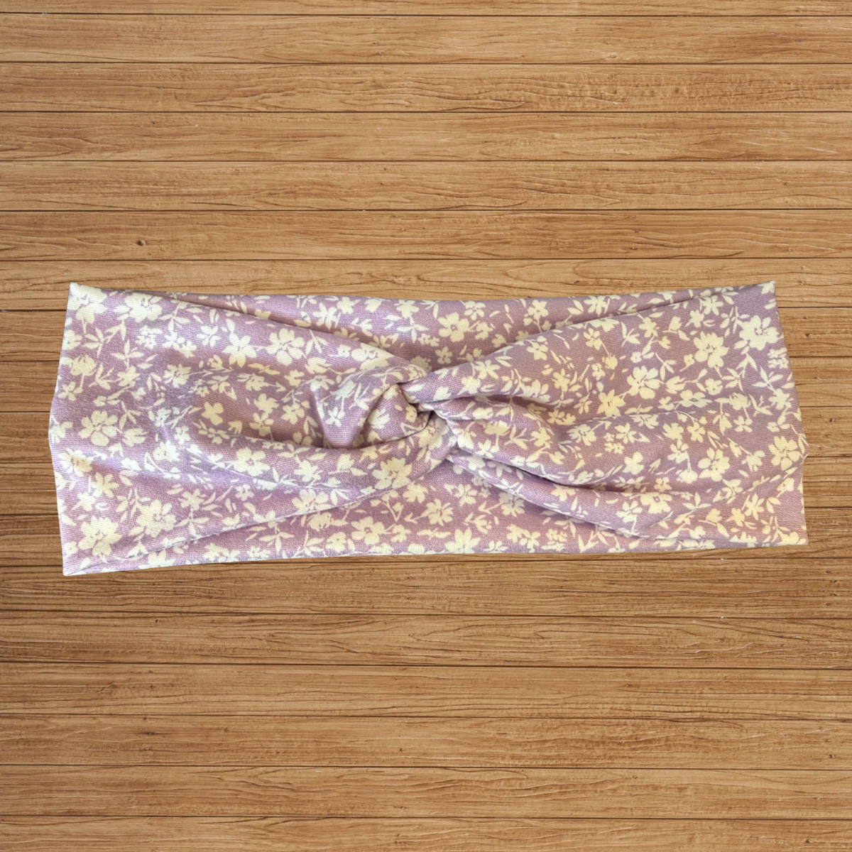 Lavender Floral Twisty- Headband