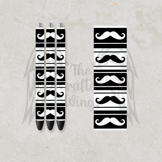 Mustache Pen Design