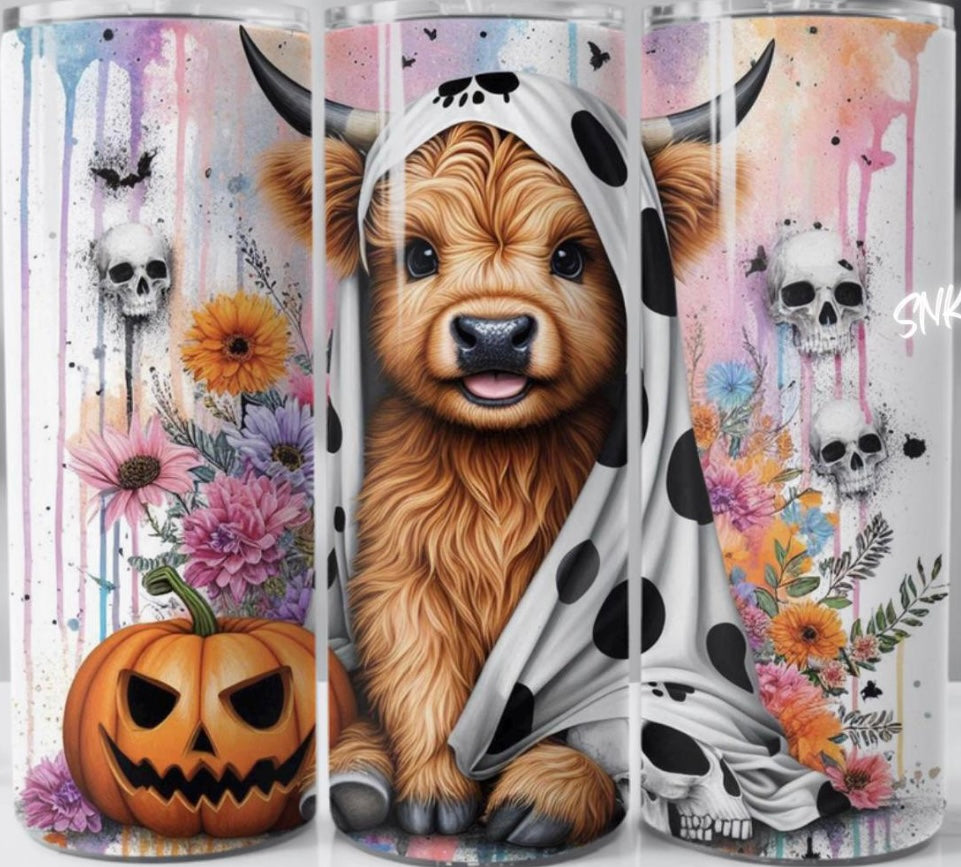 Boo Cow Tumbler