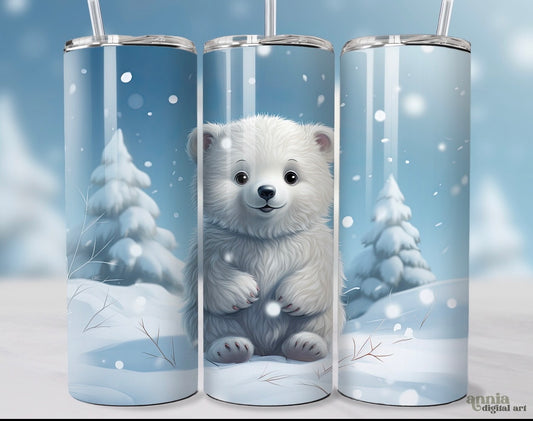 Baby Polar Bear Tumbler