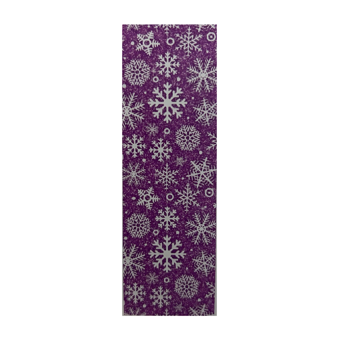 Purple Snowflakes Pen Wrap