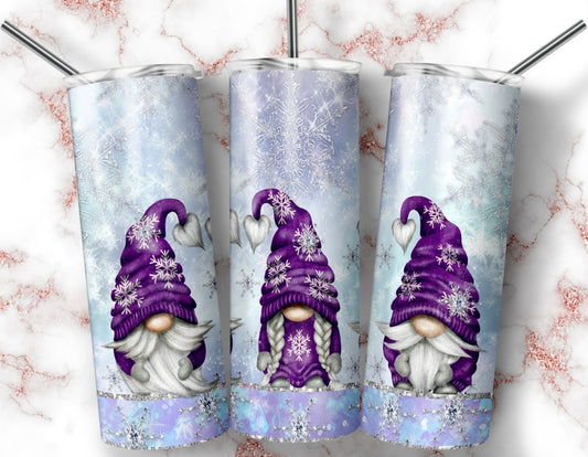 Purple Gnomes Tumbler