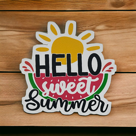 Hello Sweet Summer Sticker