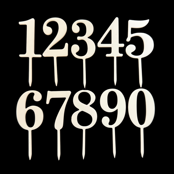 Number Toppers – The Crafted Wings