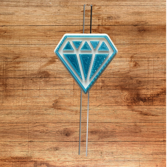 Diamond Straw Topper