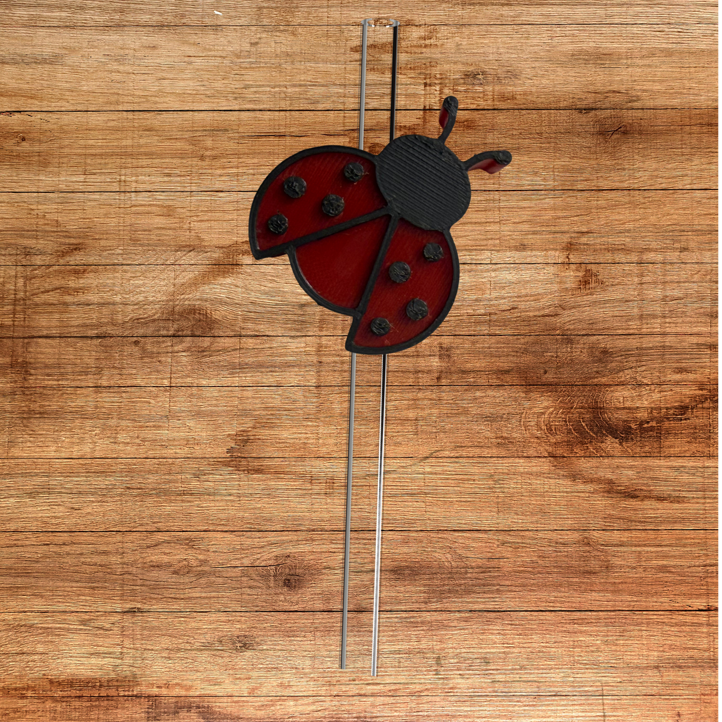 Ladybug Straw Topper