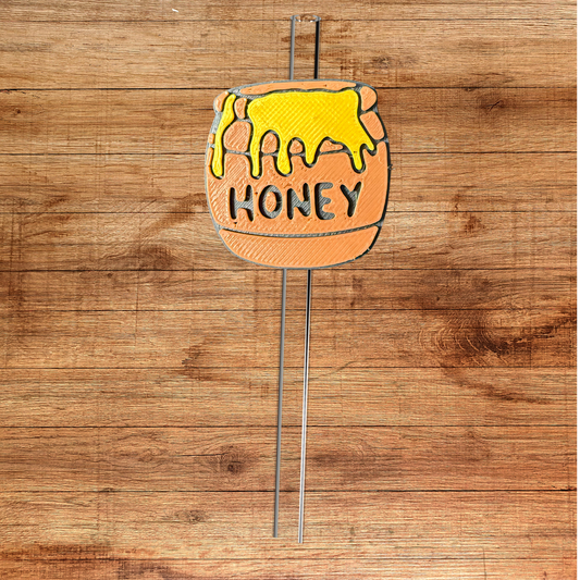 Honey Jar Straw Topper