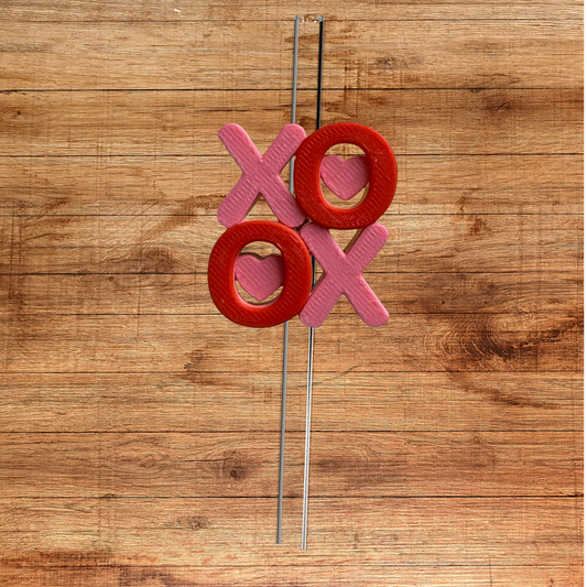 XOXO Straw Topper