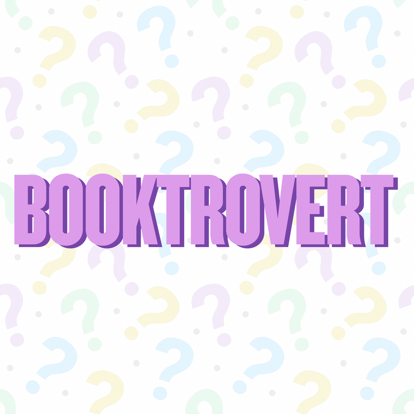 Booktrovert Apparel- Special Weekly Design