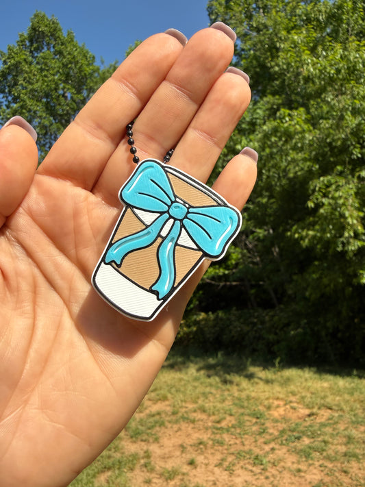Can Tab Opener Keychain- Coffee Cup