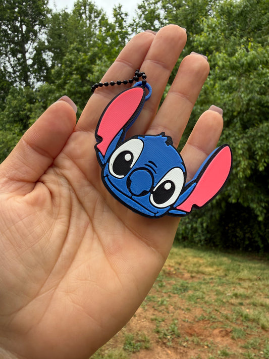 Can Tab Opener Keychain- Baby Blue