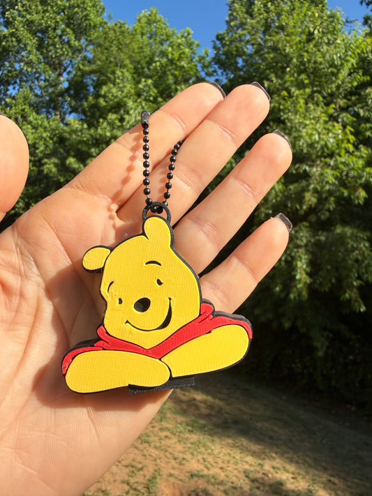 Can Tab Opener Keychain- Belly Shirt Bear