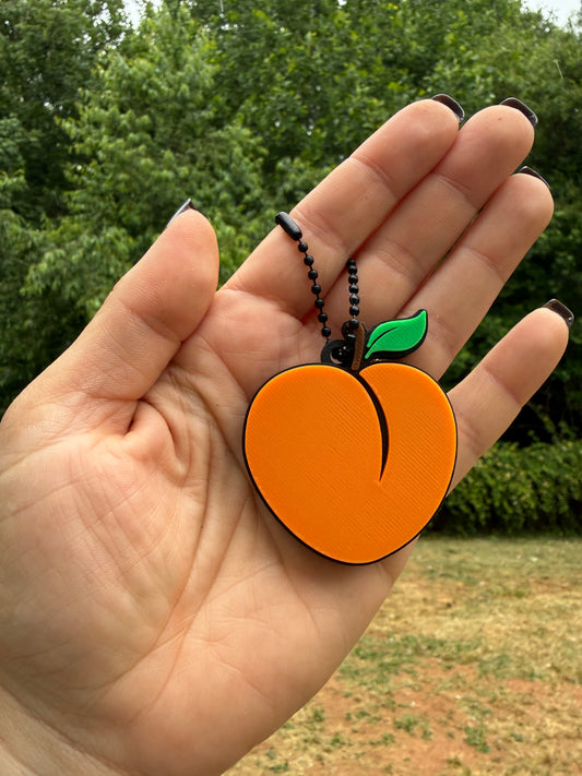 Can Tab Opener Keychain- Peach