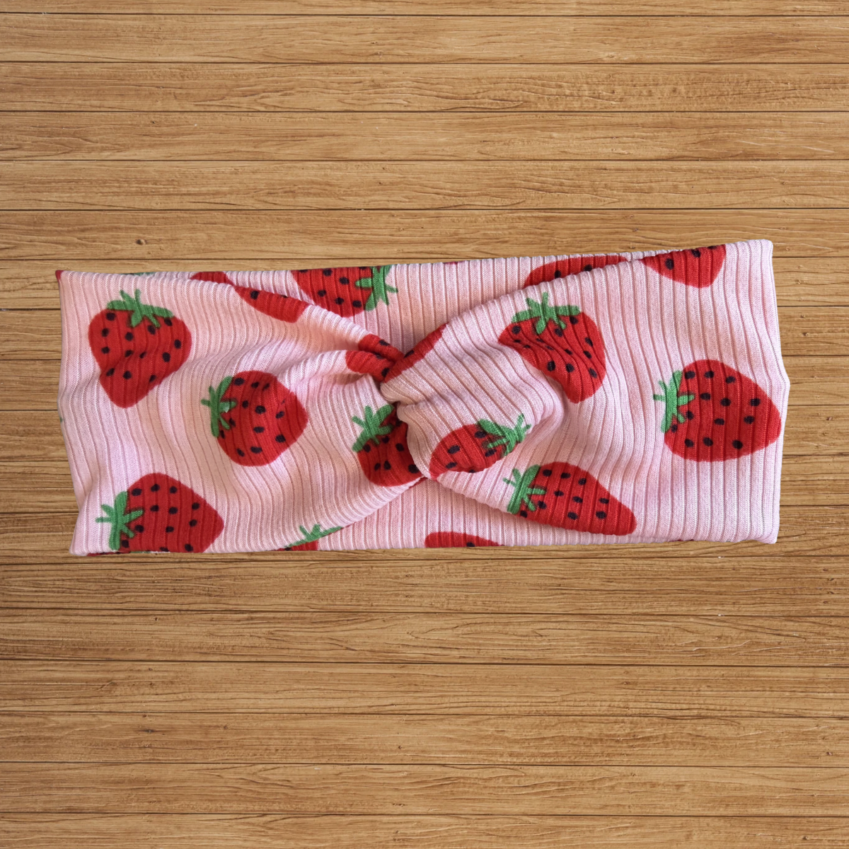 Strawberry Twisty- Headband
