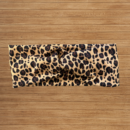 Leopard Twisty- Headband