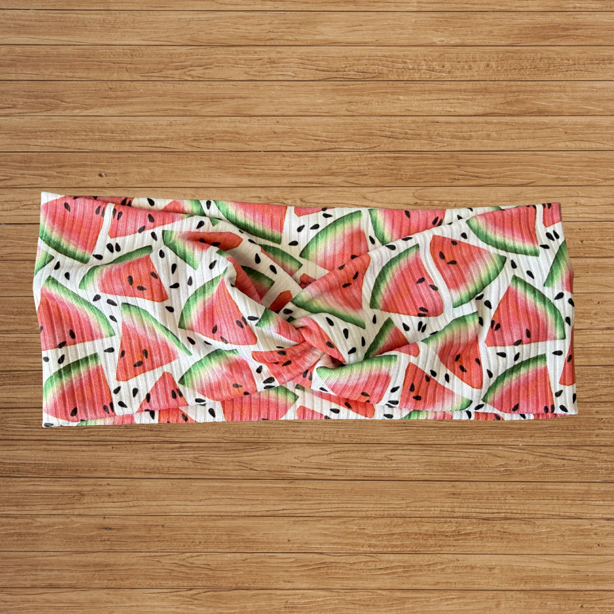 Watermelon Crawl Twisty- Headband