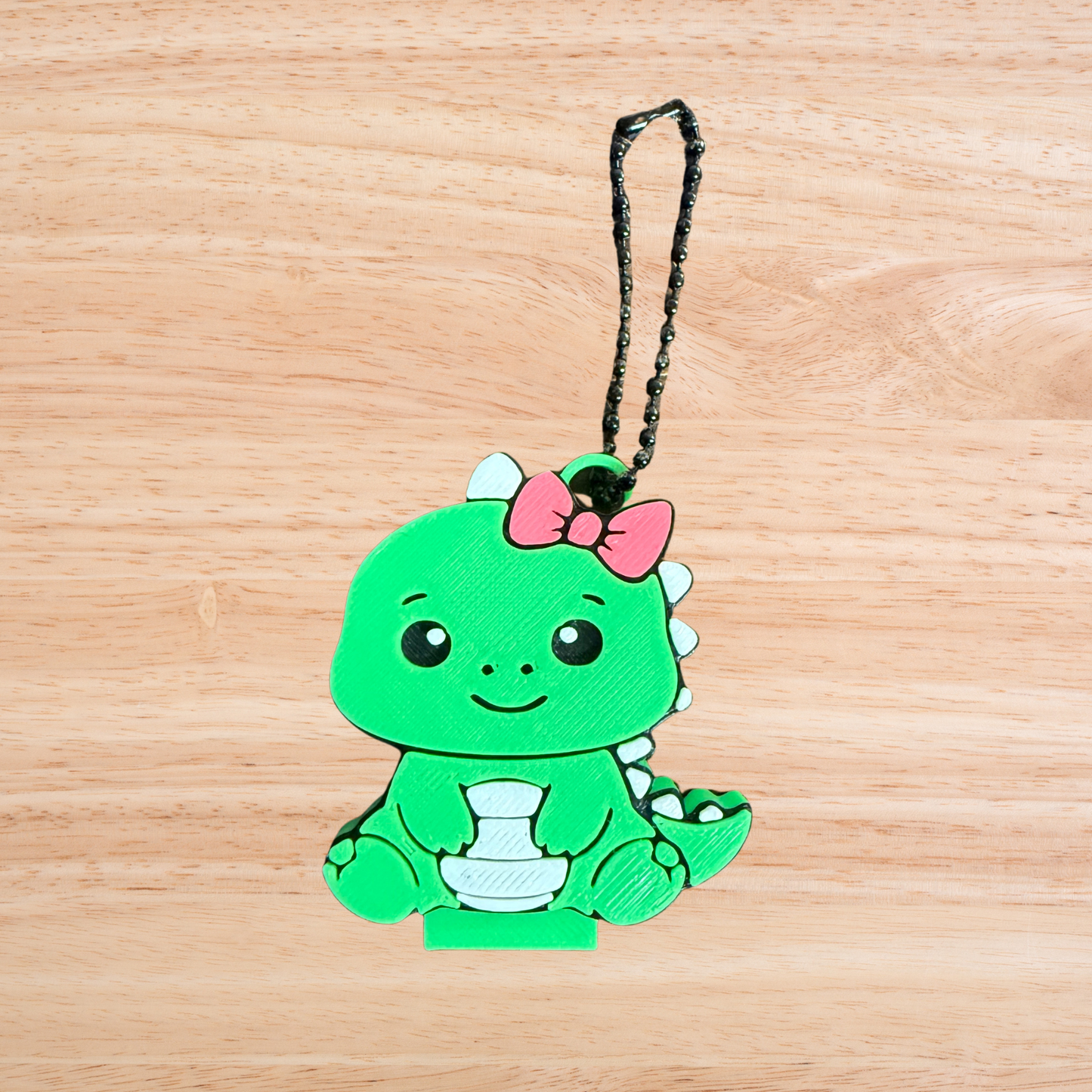 Can Tab Opener Keychain- Dino