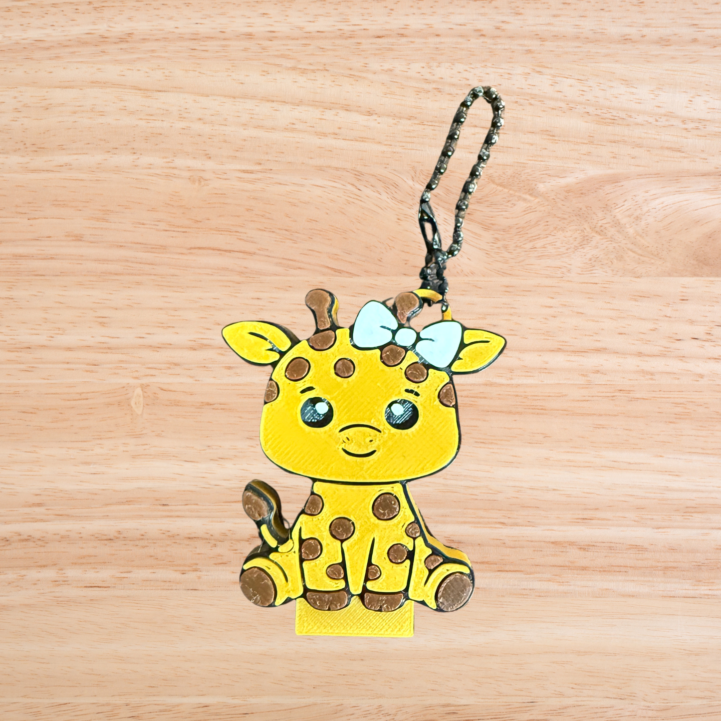 Can Tab Opener Keychain- Giraffe