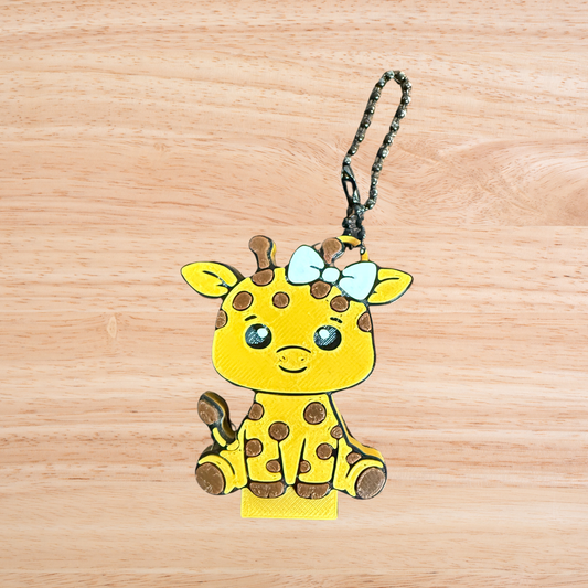Can Tab Opener Keychain- Giraffe