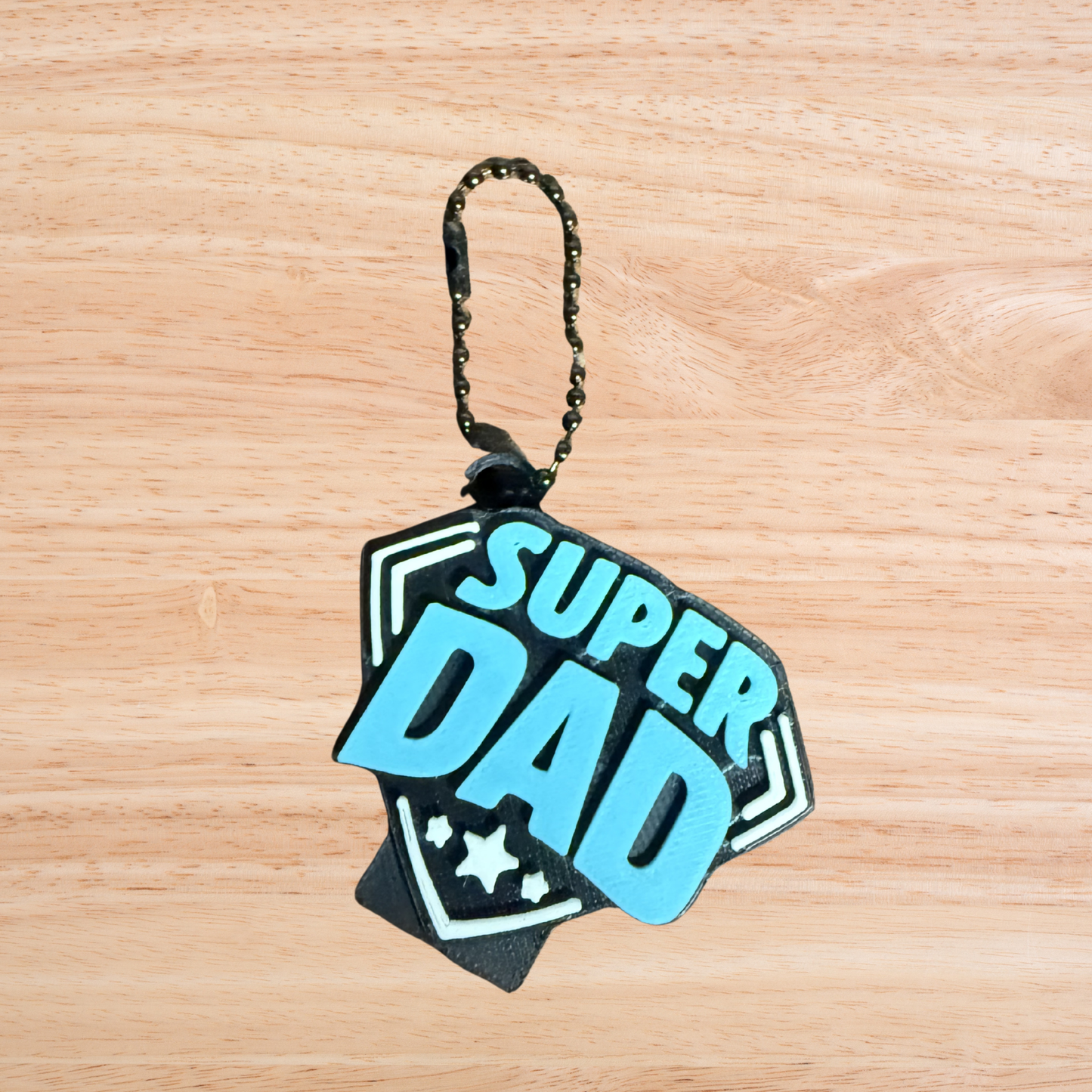 Can Tab Opener Keychain- Super Dad