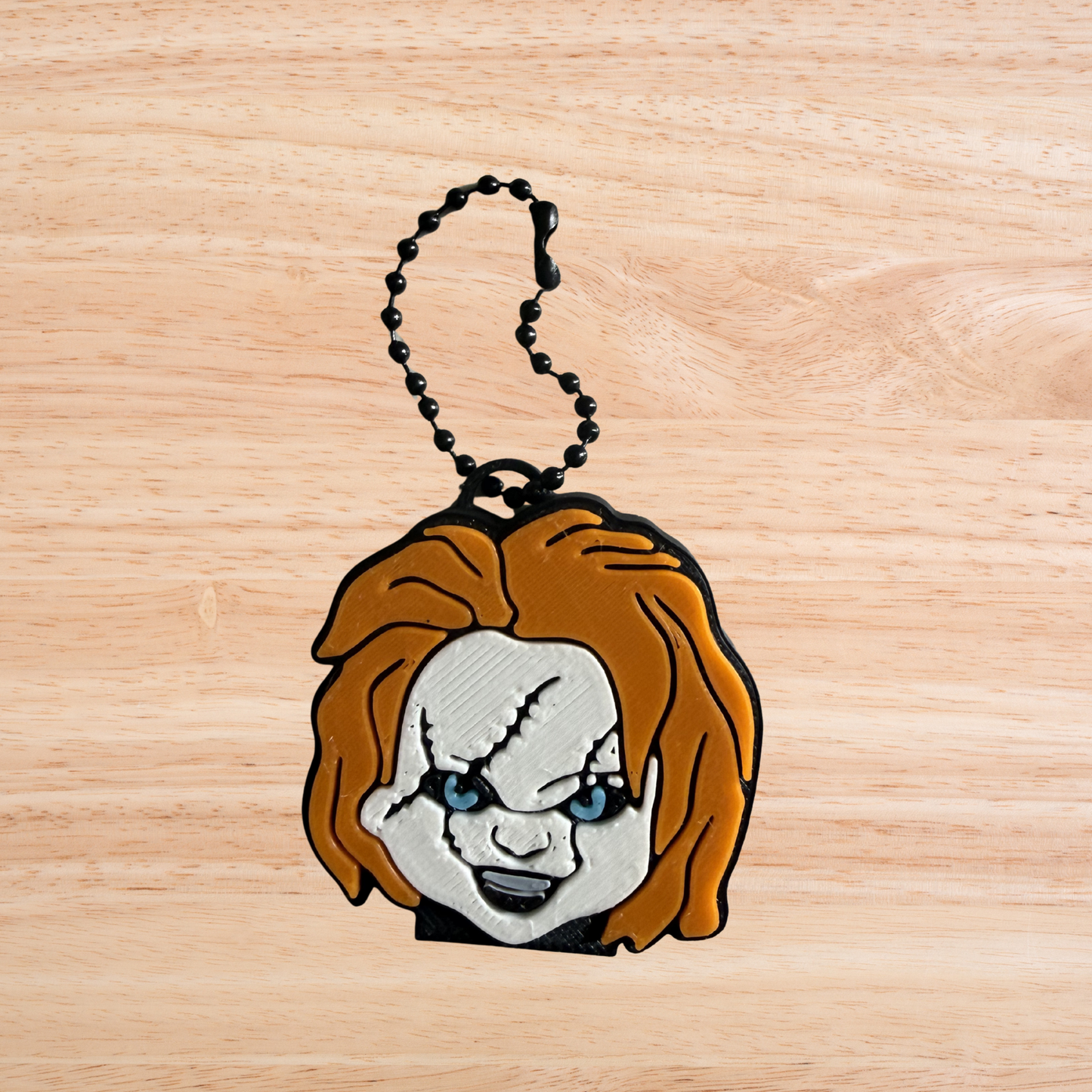 Can Tab Opener Keychain- Spooky Chuck