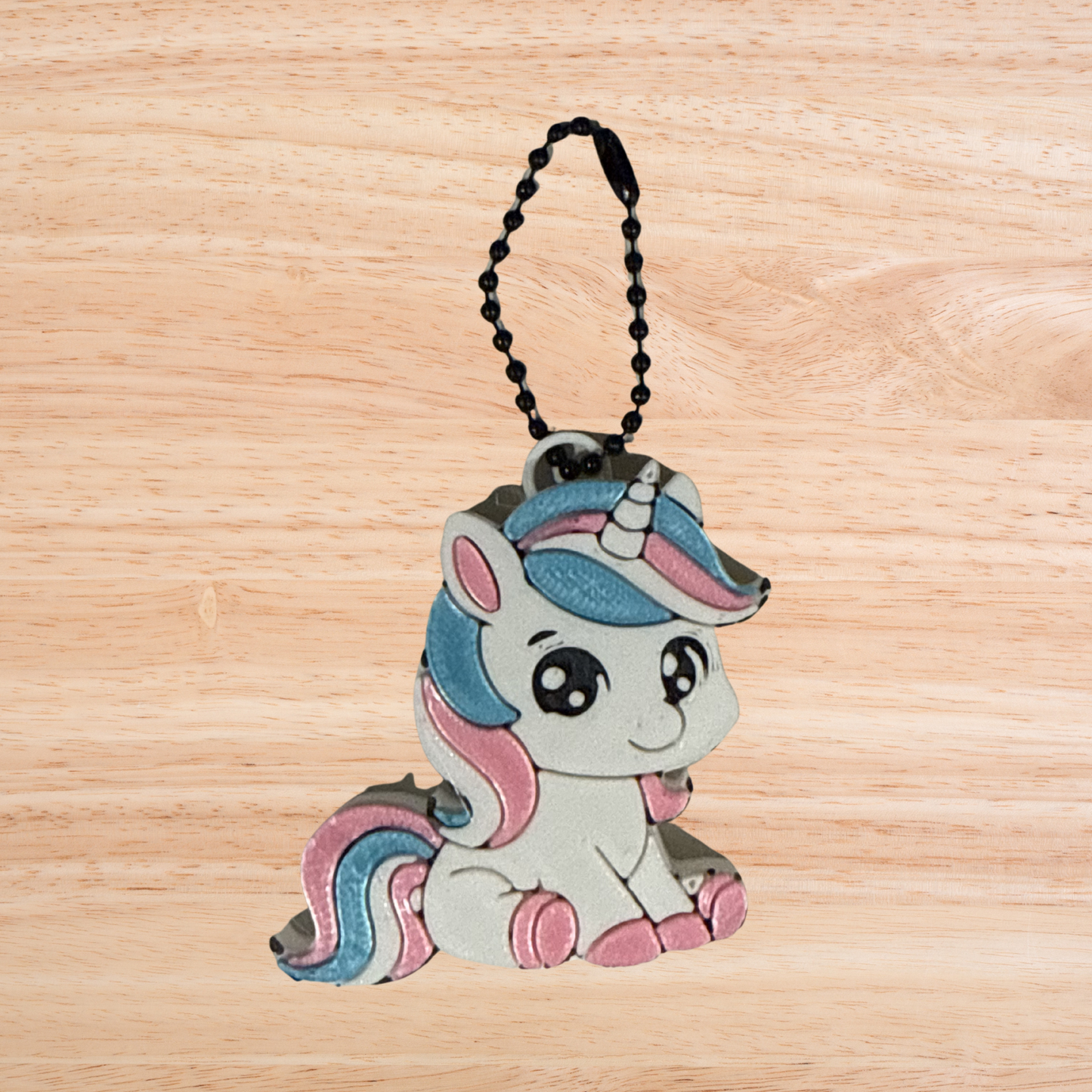 Can Tab Opener Keychain- Unicorn