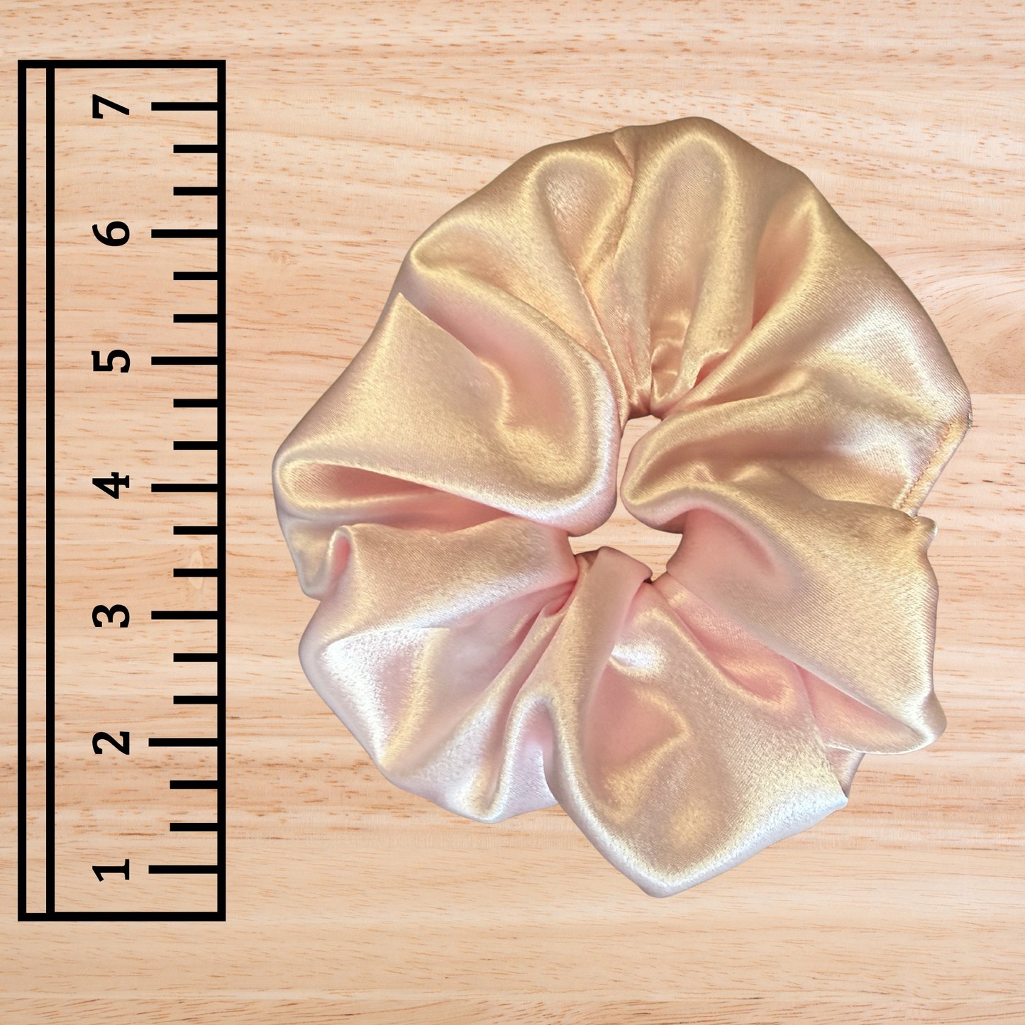 Pink Silk- Jumbo Scrunchie
