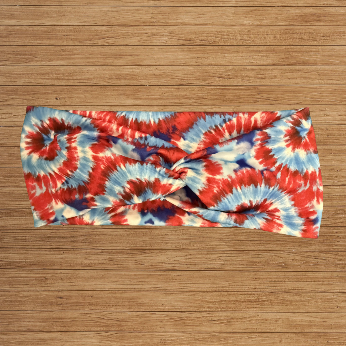 USA Tie Dye Twisty- Headband
