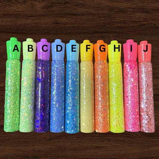 Highlighters- Chunky Glitter