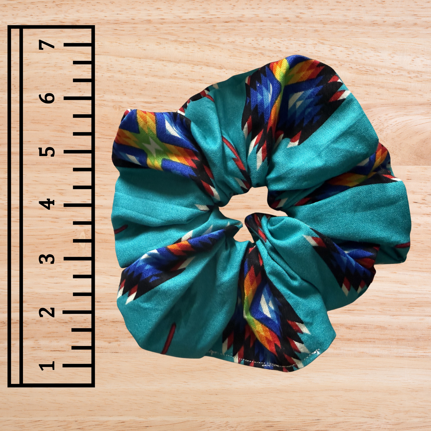Aztec- Jumbo Scrunchie