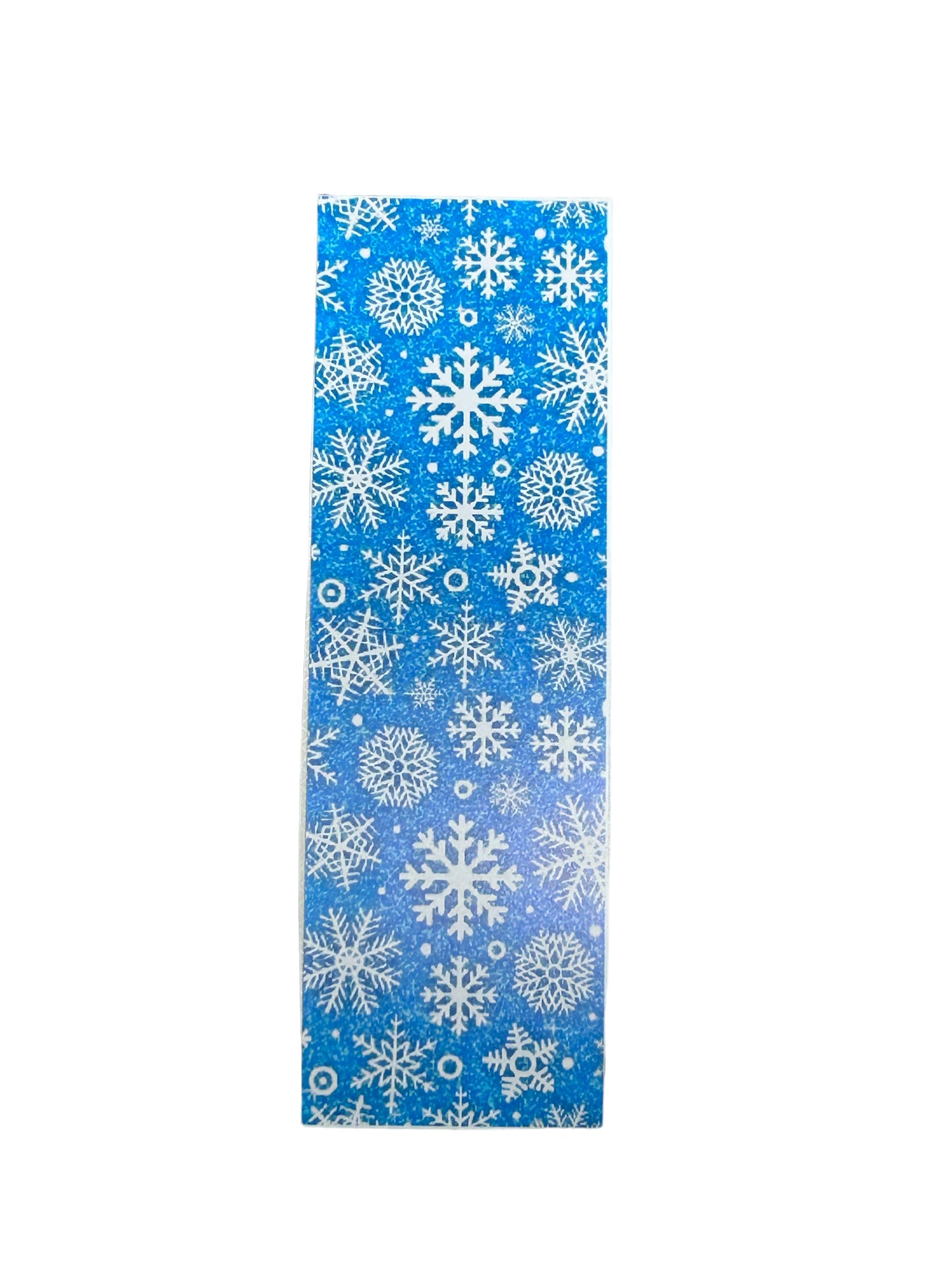 Snowflakes- Blue Pen Wrap