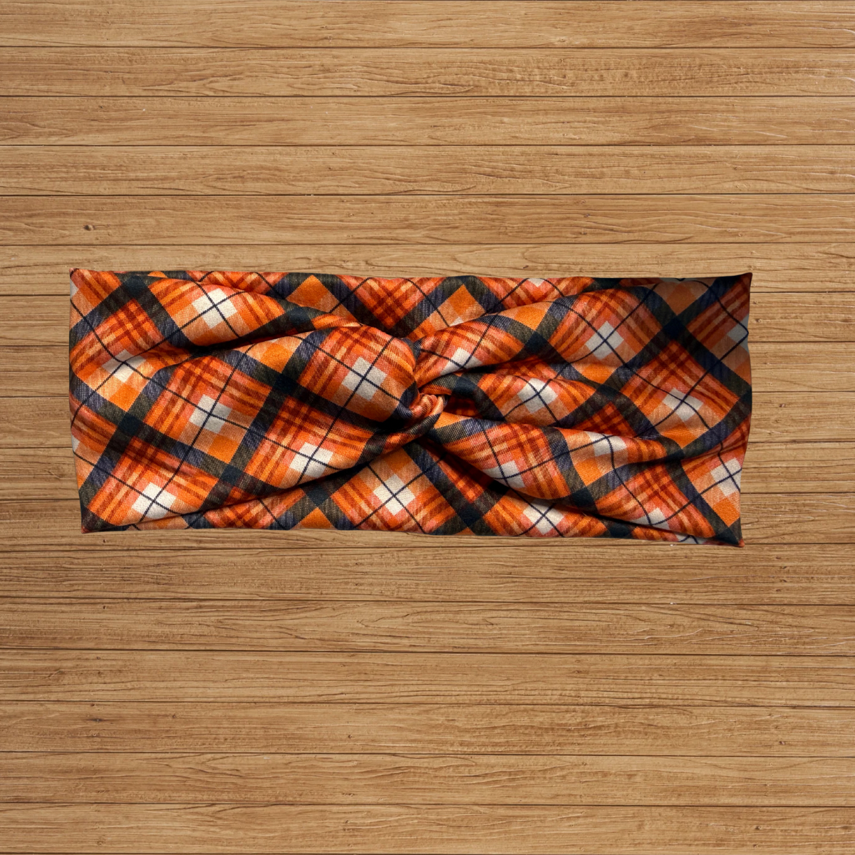 Fall Plaid Twisty- Headband