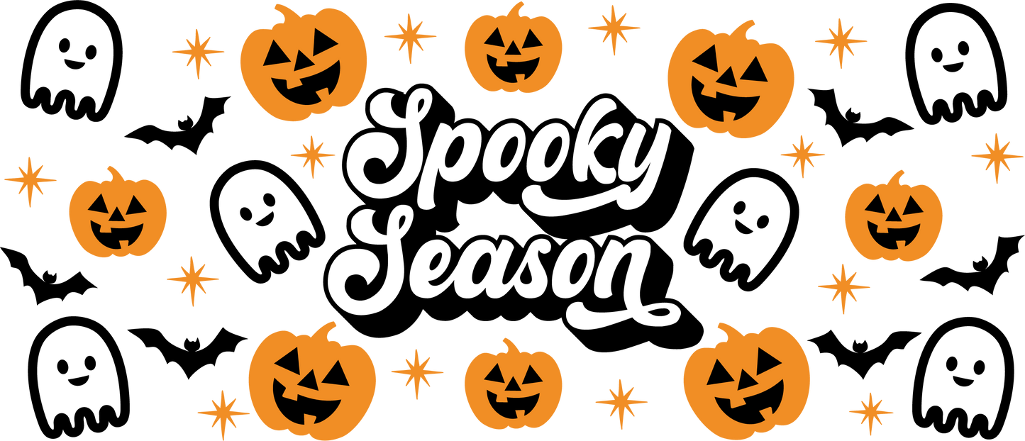 Spooky Season- 16 oz. Libbey Wrap