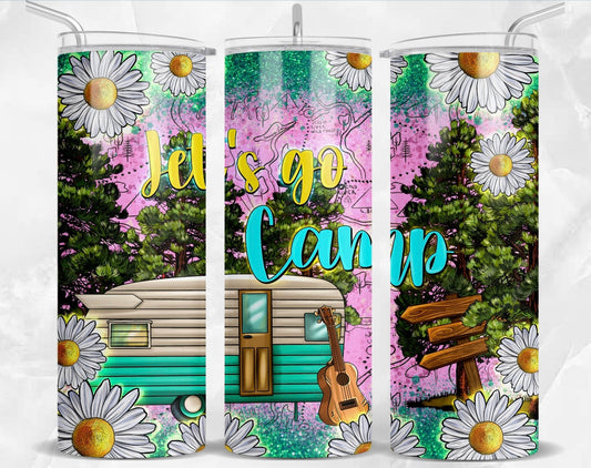 Let’s Go Camping  Tumbler