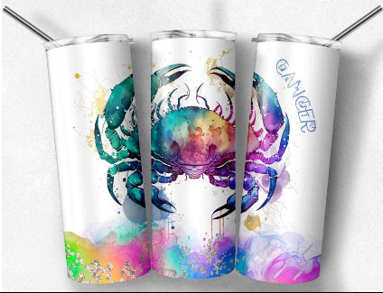 Cancer Zodiac Tumbler