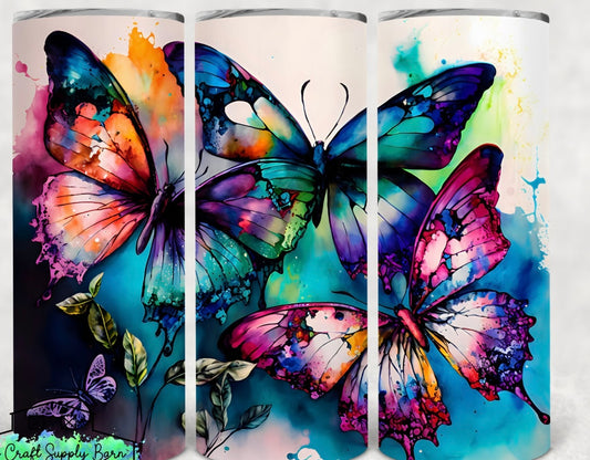 Mysterious Butterfly Tumbler