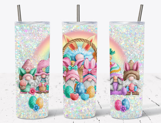 Eggciting Gnomes Tumbler
