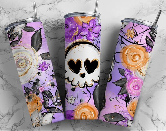 Love Skull Tumbler