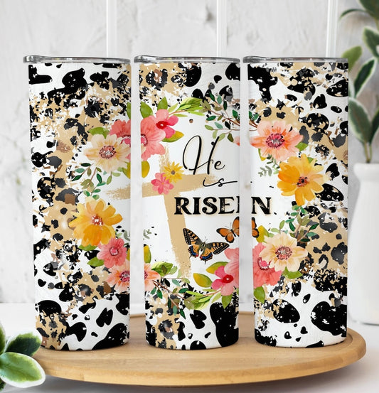 He is Risen Easter Tumbler